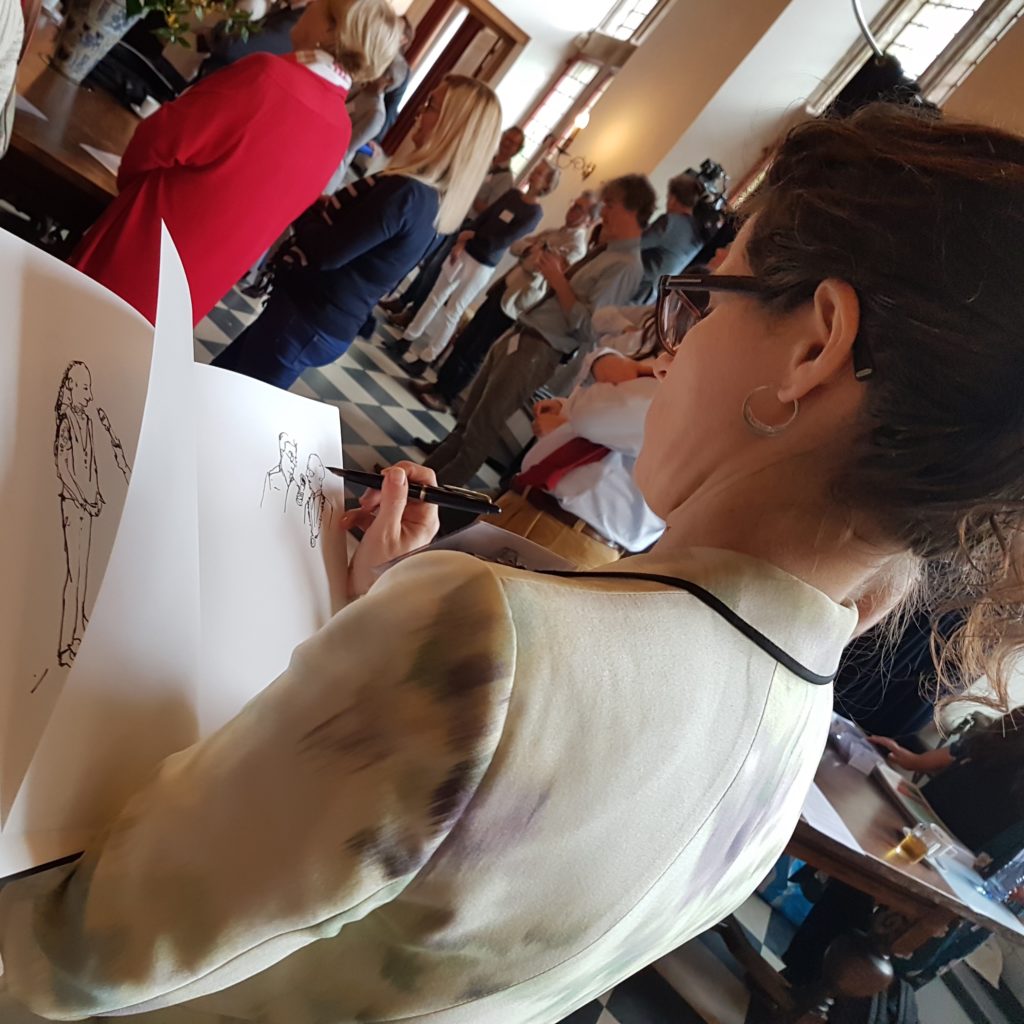 Graphic Journalism - Child Mayor Day-Drawing