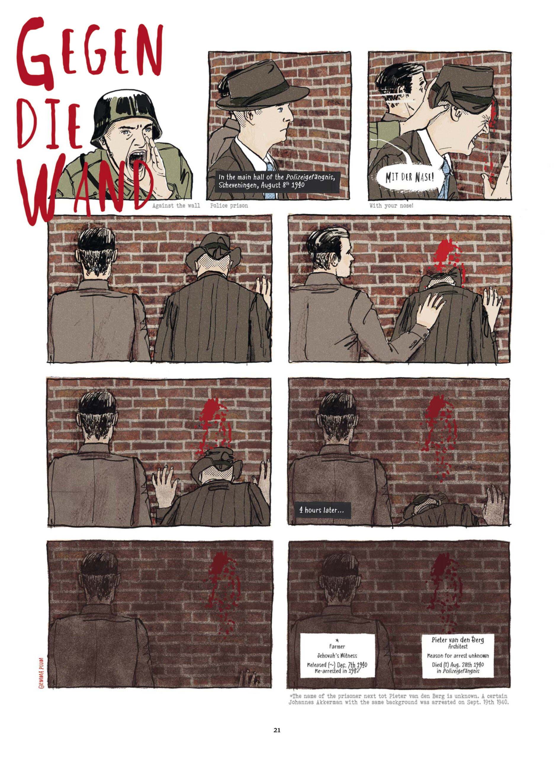 Gevangen in het Oranjehotel - Gemma Plum